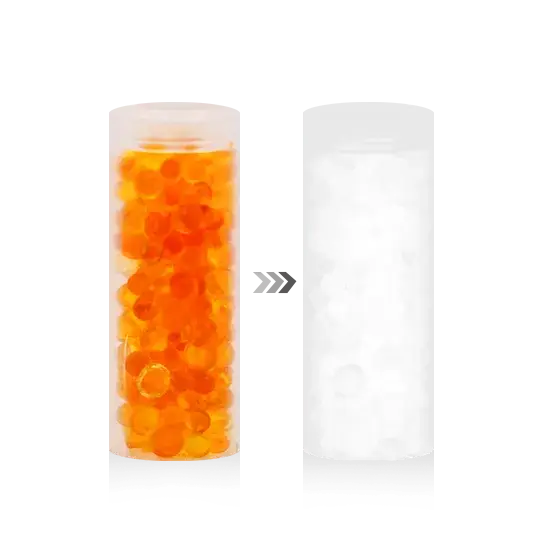ThoMar OHG - CanDryy - Zylinder - Silica-Gel orange mit Farbumschlag auf weiß